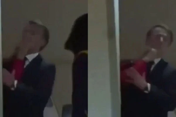 “Fue una broma”: Macron le quita peso a la “galleta” viral de su esposa