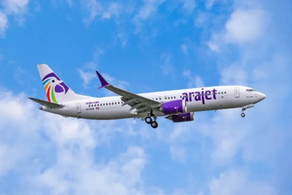 Arajet inicia hoy sus vuelos desde Santo Domingo hacia San Juan, Puerto Rico