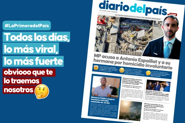 Antonio Espaillat, multa de 100 pesos, empleados intimidados, viaje de Abinader a Brasil y alerta de lluvias: lo que debes saber este 13 de junio