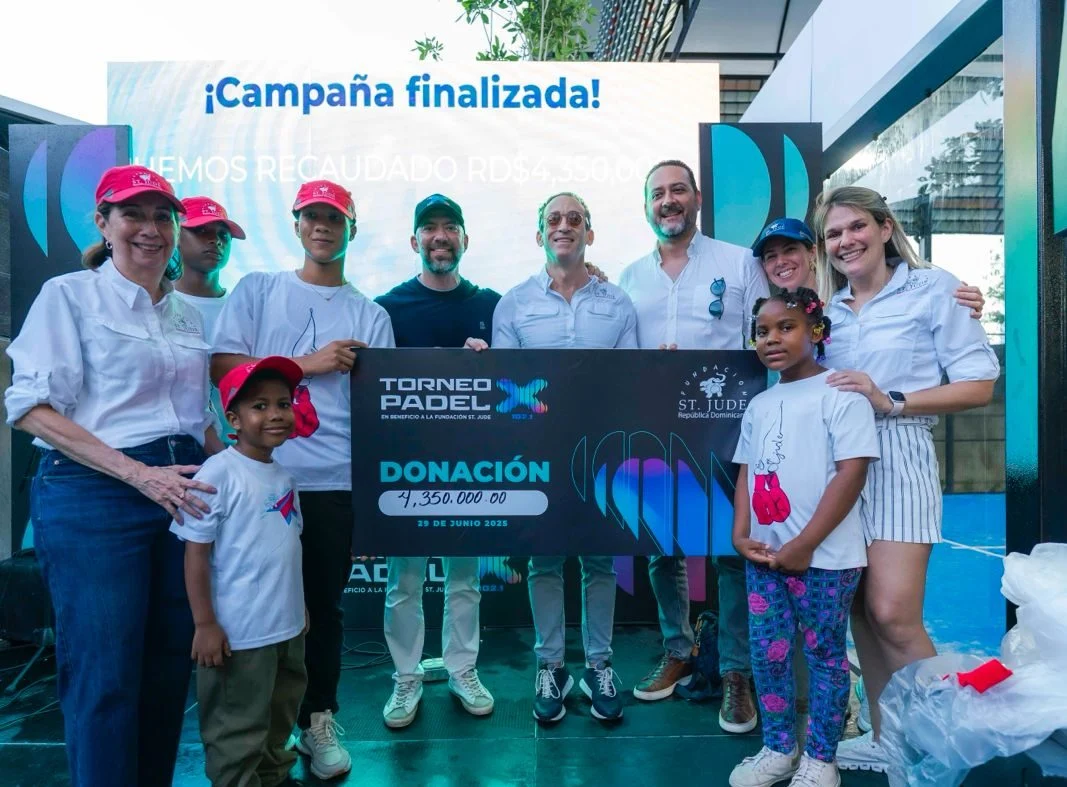X102.1 culmina exitoso Torneo de Pádel recaudando más de RD$5 millones para causas sociales