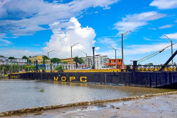 El puente flotante estará cerrado al tránsito desde el sábado hasta el miércoles