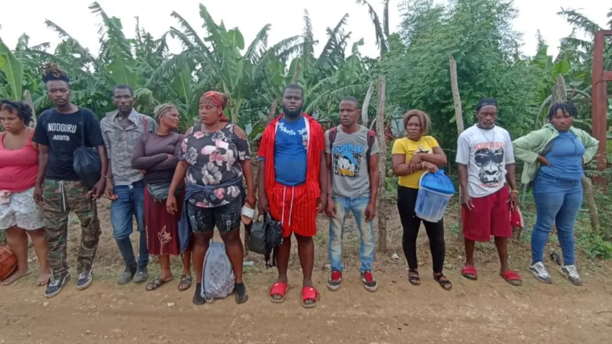 Ejército detiene 37 haitianos indocumentados en operativos realizados en Dajabón y Valverde